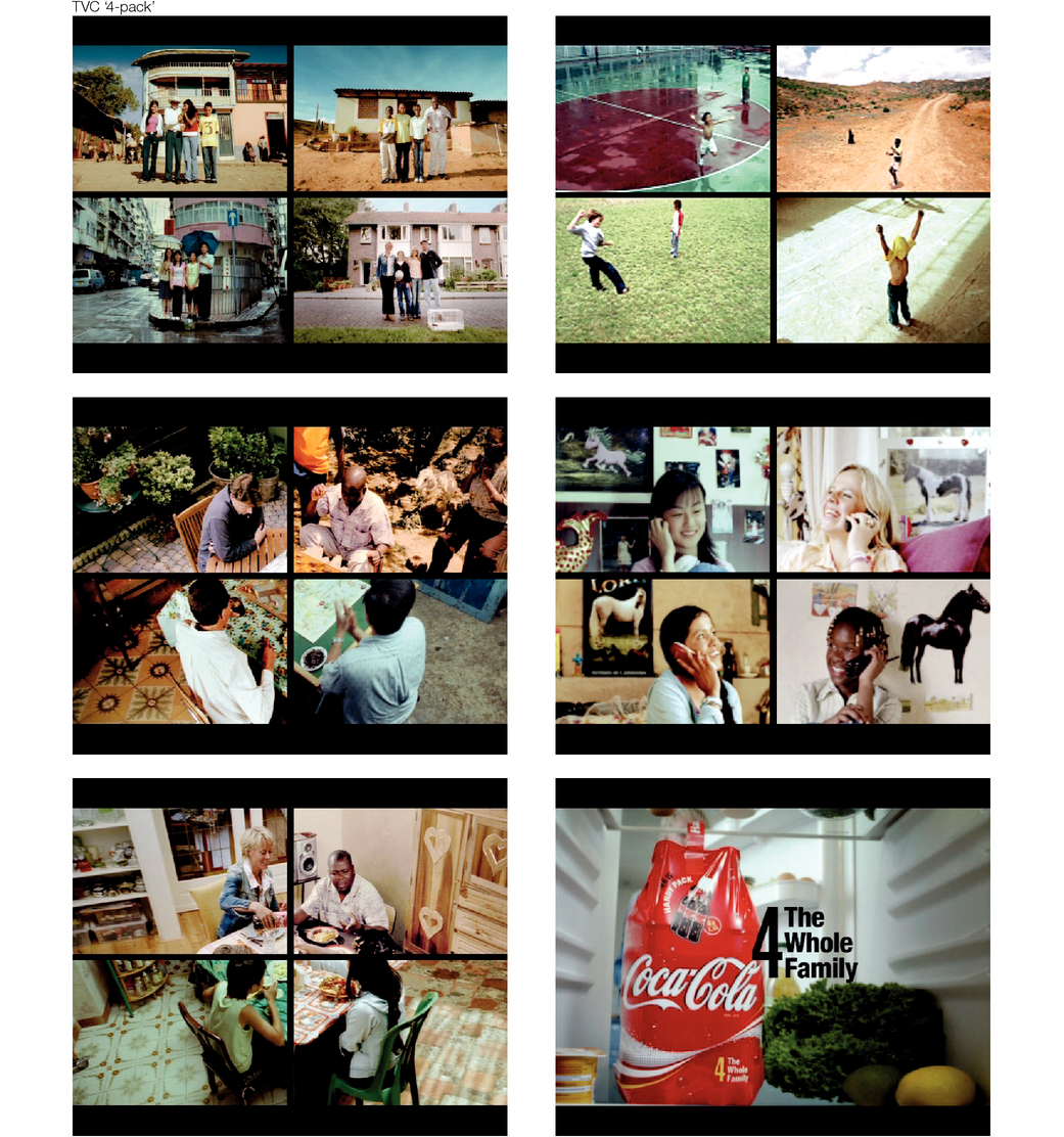 Introductie van de Coca-Cola-4-pack.