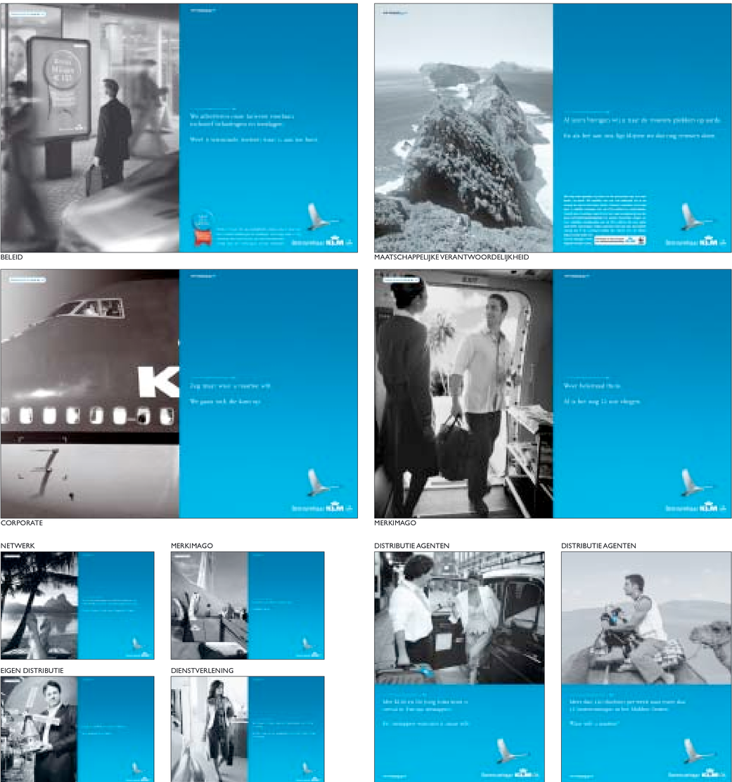 KLM Marktleidercampagne in Nederland