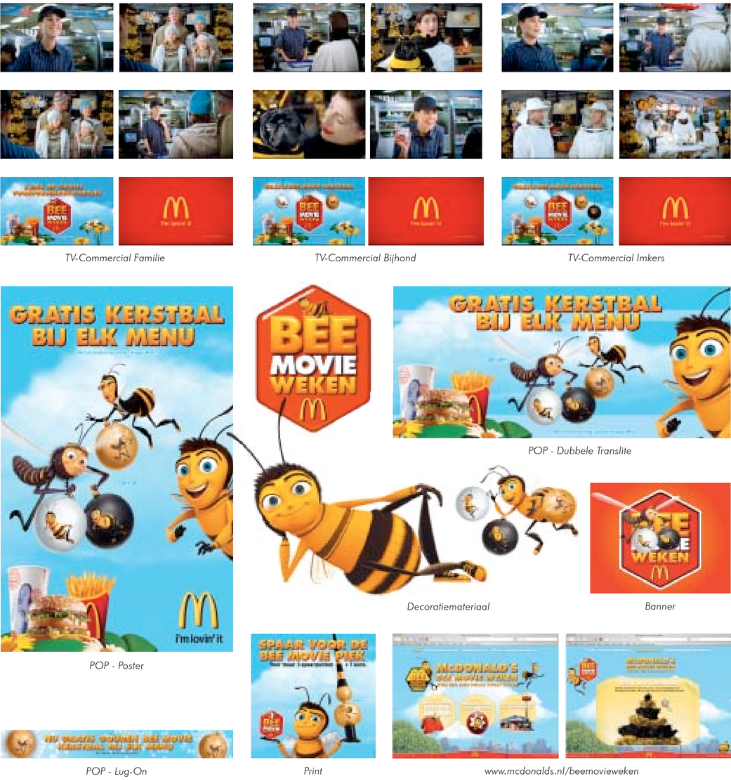 McDonald’s Bee Movie Weken