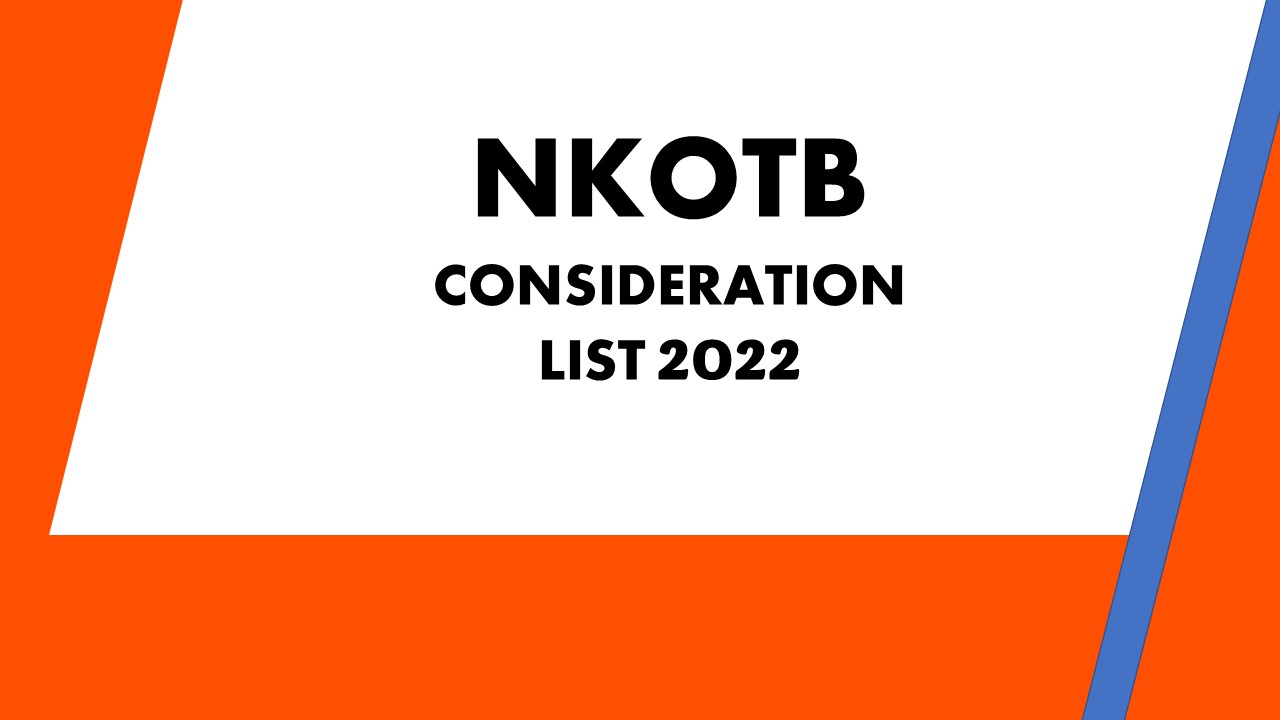 23 bureaus op de New Kids On The Block consideration list! 